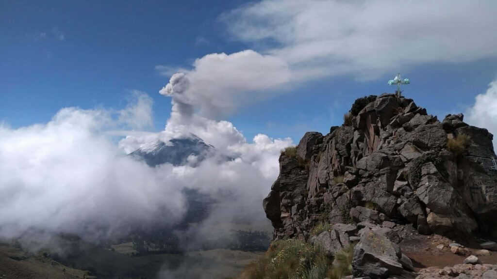 メキシコのイスタシワトル山