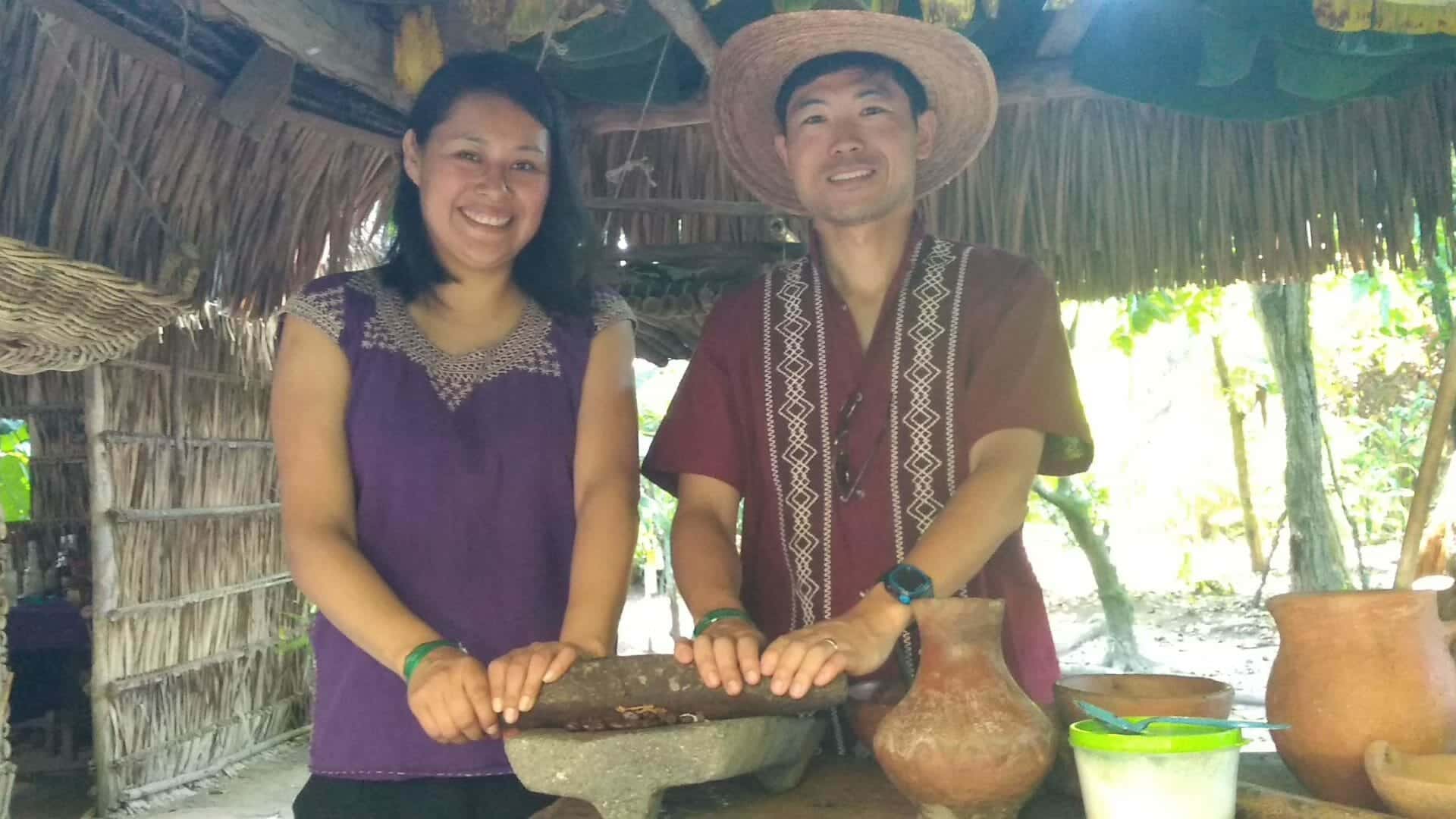 メキシコのチョコレートづくり