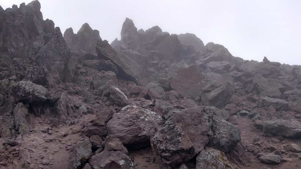 メキシコのトルーカ山