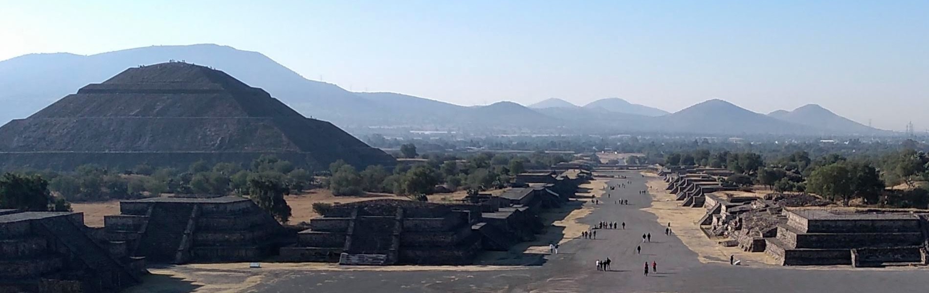世界遺産でもあるメキシコのテオティワカン遺跡